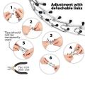 XINQIUS Dog Prong Training Collar, Metal Choke Pinch Dog Collar with Comfort Tips. 