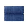 Bath Towels | Highly Absorbent and Quick Dry Extra Large Bath Sheet | Premium Cotton - Pack of  2 - Size 28 x 55 Inches. 