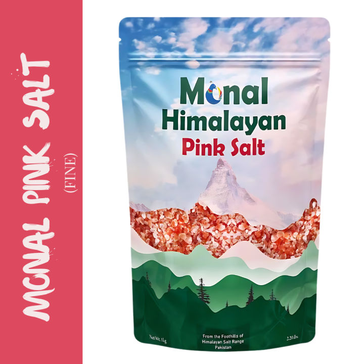 Monal Himalayan Pink Salt (Fine) 1kg