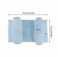 Adjustable Anti-Twisting Baby Pillow – Soft Head Shaping Newborn Pillow for Flat Head Prevention, Breathable & Portable Infant Cushion ( Random Design )- babar fashion. 