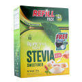 Tropicana Slim Stevia Low Calorie Sweetener Refill, Natural Stevia, Pack - 250gm. 