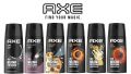 Axe Body Spray 6-Pack for Men 150ml Each | Includes Apollo, Dark Temptation, Cookies and Musk, Excite, Africa, and Black Long-Lasting 48-Hour Freshness with Unique Fragrances for Every Mood and Occasion. 