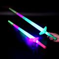 Prime LED Light Up Sword Toy Glow in The Dark Toy Mini Flash Weapon/Talwar Toy for Kids Gifting. 