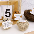 Positive Potatoes Home Room Decor Ornament Knitting Inspired Toy Tiny Yarn Doll Funny Festival Gift Home Decoration Accessories 1Pcs. 