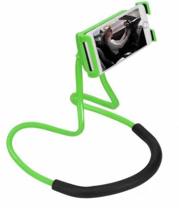 Lazy%20Bendable%20Flexible%20Hang%20Neck%20Phone%20Holder%20360%20Degree%20Rotation%20Mobile%20Stand%20-%20Green%20-%20Image%204