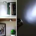 Push On Off Light Self Stick On Click Battery New Cabinet Light. 