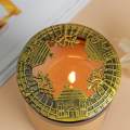 Candle Topper Professional Home Decor Even Burning Alloy Jar Candle Cover. 