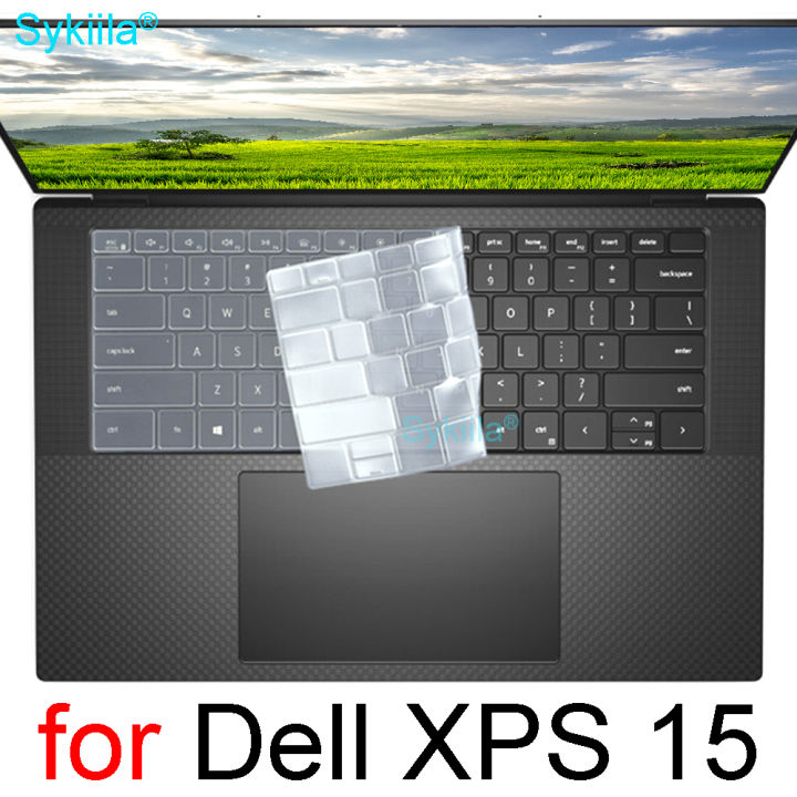 Cosplay womenKeyboard Cover for Dell XPS 15 9500 9510 9520 7590 9550 9560 9570 9575 9650 Touch Protector Skin Case Accessories Silicone 15.6