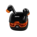 Zero® Wave Pro Wireless Earbuds | Bluetooth 5.3v Gaming Earbuds | 13mm Base Driver Earbuds | Quad Mic ENC Earbuds for Calling | Noise Cancelling Earbuds | Bluetooth Earbuds for iOS and Android | Best Earbuds for Men and Women. 