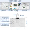Fridge Thermometer Digital Refrigerator Thermometer, Suplong 2 Sets Digital Waterproof Fridge Freezer Thermometer with Easy to Read LCD Display (White-2). 