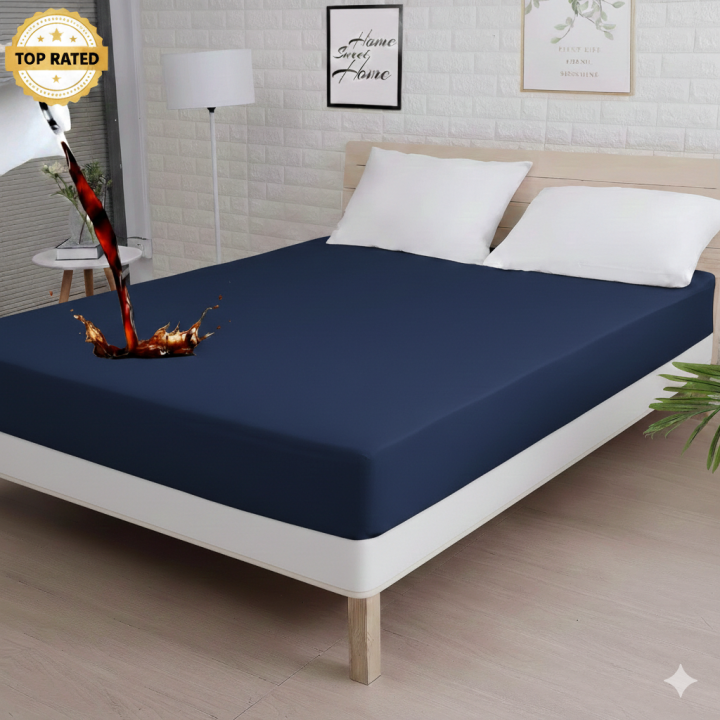 Waterproof Mattress Protector – 100% Waterproof & Dustproof Mattress Cover – Hypoallergenic & Durable