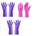 3 Pair Latex Household Gloves Dish Washing Glove Cleaning Tools Accessories. 