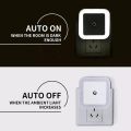 Sensor LED Night Light For Room With Smart Auto ON / Off Led Lamp Kids Bulb Bedroom Cabinet Bathroom Hallway Stairways Or Any Dark Soft Brightness Mini Square Control Energy Saving Sleeping Kid's Corridor Bedrooms Stairs Dusk To Dawn Backlight. 
