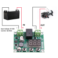 DC Voltage Protection Module High Voltage Under Voltage Battery Disconnect Output Protection Board. 
