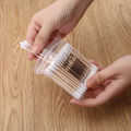 PACK OF 20 - 100Pcs (total 2000 sticks) Cotton Swab Cosmetic Cleansing Soft Buds Wooden Stick Double Head Cotton Bamboo Stick Buds Ear Cleanser Makeup Removing Cosmetic Tools. 