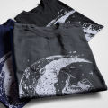 100% cotton digging the moon print funny mens o-neck t shirts fashion men's tops men T-shirt cool men tshirt male men tee shirts. 