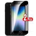 2pcs full cover protective glass for iphone se 2022 Aifon s e se3 3nd i phone se2022 IphoneSE screen protector armor film cover. 