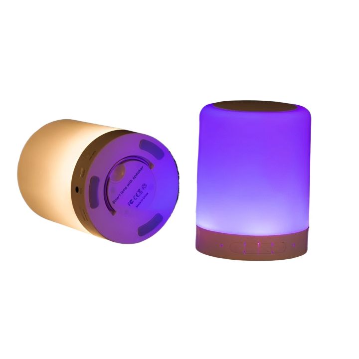 CL-671 Portable Touch Lamp With Bluetooth High Stereo Wireless Speaker And Hands-Free Calling Function