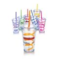 16 oz. Curly Straw Carnival Cup Tumbler. 