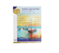 Chivalry Canvas Cotton Pad, Suitable for Oil and Acrylic Painting (A4 and A3). 