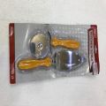 Stainless Steel Pizza Wheel Cutter & Pizza Lifter, Stainless Steel Pizza Spatula, Mini Pizza Cutter, Pizza Shovel Rolling Cut Pizza Cutter Wheel with Pizza LIfter. 