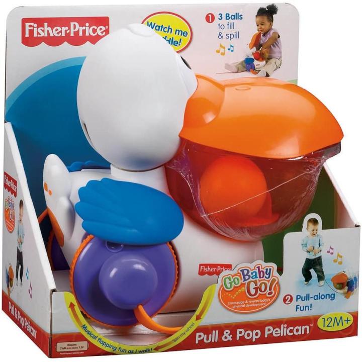 Fisher Price: PULL & POP PELICAN (N1880)