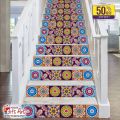 Mandala Tile Stickers Self Adhesive Waterproof DIY Wall Decor Pack of 6 12 24 48 102 Pieces 12x12 cm. 