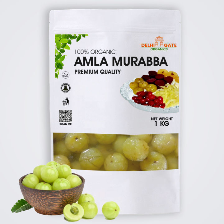 Amla Murabba Amla Preserve Amla Muraba / Maraba Amla Ka Murrabba 1 KG ...