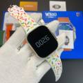 WS10 Ultra 2 Smartwatch 10 in 1 Set with TWS Earphones, 7 Straps, Watch Case, and Screen Protector. 