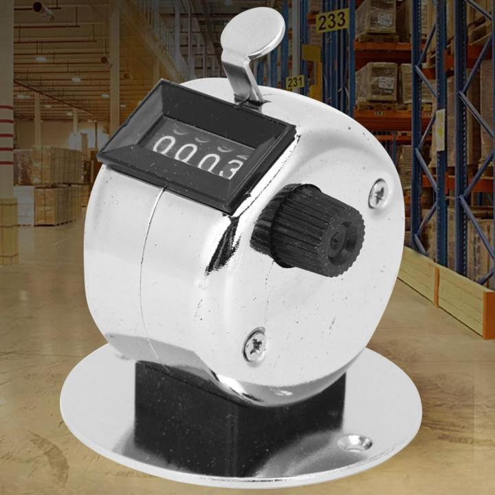 Mechanical Manual Counter 4-Digit Mini Hand Press Handheld Counting ...