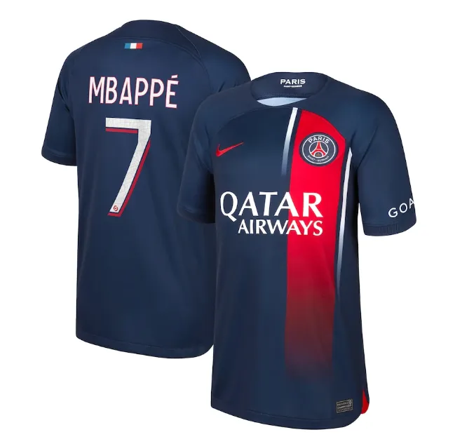 Soccer Maglia Psg Jordan Mbappe Kids Maglietta Mbappe Psg Kylian