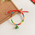 Dragon Boat Festival colorful rope decoration hand-woven bracelet baby finished five-color thread bracelet children's pendant red rope. 