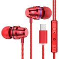 3.5MM Type C Hifi 4D Sound Heavy Bass Headphone Wired Gaming Sport Earphone Wire Earbuds Stereo Headset Music Handsfree Earpiece. 