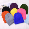 3 Pcs - - Kids Mix Color & Design Cap ( 0 Month To 24 Month ) Head Caps hat For Baby Girls Boys Newborn Babies Woolen Winter and Cotton Wool Summer Multicolor New Born Hats ( 0 Month To 1 - 2 Years ) Warm Beanie Knitted Caps Beanies. 