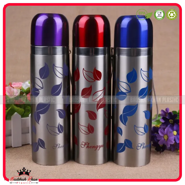 New%20Stylish%20Stainless%20Steel%20Bottle%20/%20Leaf%20Design%20Stainless%20Steel%20Water%20Bottle%20-500ml%20-%20Image%202