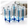 Beautiful Shape Folding Glass Stand Space Saver Glass Rack Foldable Glass Holder Basic Kitchen Utensil-Assorted Colors. 