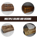 Customizable Fancy Tissue box holder for room, office table tissue paper box, Tissue box holder for car, wooden tissue paper box, Tissue box holder for kitchen, laser cur tissue box- Lyallpur store. 
