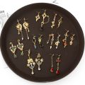 Anime Genshin Impact Earrings Zhongli Mona Xiao Barbatos Ayaka Kazuha Tartaglia Barbara Hutao Cosplay Ear Studs Drop Earring. 