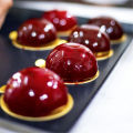 6-Cavity Semi Sphere Silicone Mold, Baking Mold for Making Hot Chocolate Bomb, Cake, Jelly, Dome Mousse, Semi Sphere Silicone Mold. 