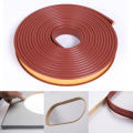 【HOT】 1M Self-Adhesive Edge Banding Strip Furniture Wood Board Cabinet Table Chair Protector Cover U-Shaped Silicone Rubber Seal Strip. 