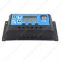 Solar Panel Charge Controller 50A 30A 20A 10A | PWM Battery Regulator with LCD Display. 