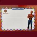 Small White Board for Kids With Free Marker Inside (8x5.5 Inches). 