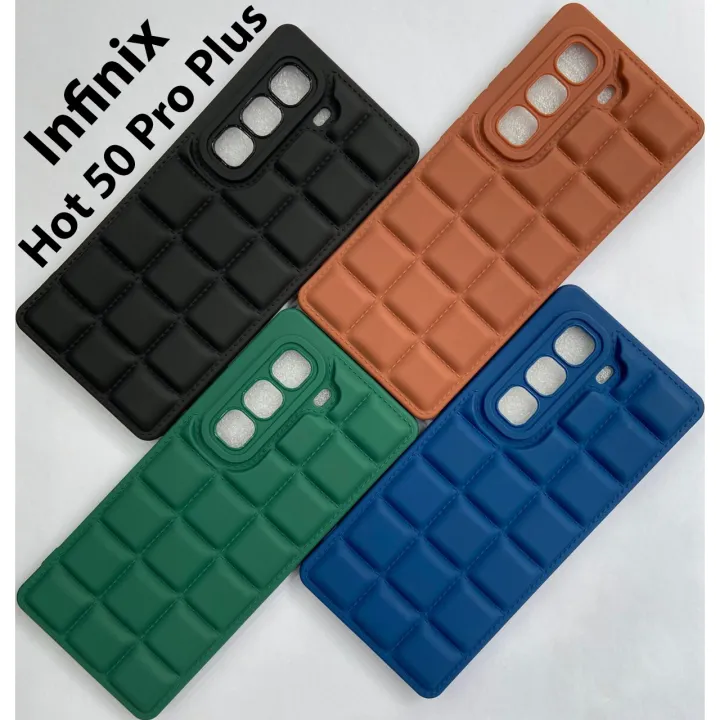 Infinix Hot 50 Pro Plus – Bubble Silicone Back Cover with Stylish Look ...