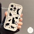 Black Cat Kitten Brand Case For Infinix Smart 8 7 Hot 30i 30 Play Tecno Spark Go 2024 10C 10 Go 2023 Camon 20 Pro Note 12 G96 30 Pro English Letters Couples Angel Eyes Soft Cover. 