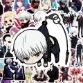 Tokyo Ghoul Anime DIY Sticker Water Proof Decal Vinyl for Car Skateboard, Laptop, Luggage & Guitar – 50 Pieces. 