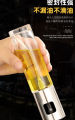 Oil Spray Bottle | Edible Oil Bottle | Glass Oil Spray Bottle | Oil-Control Dispenser Pump | Kitchen Gadget | Cooking Tool for BBQ | Baking | Frying | Salad | 100ml. 