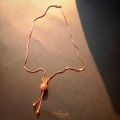 New Fashion Jewelry Golden Chain & Ball Shape Locket Necklace for Girls / Women. 
