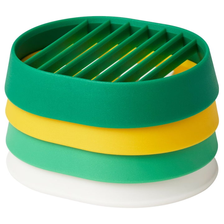 Ikea Egg slicer set of 4 mixed colours