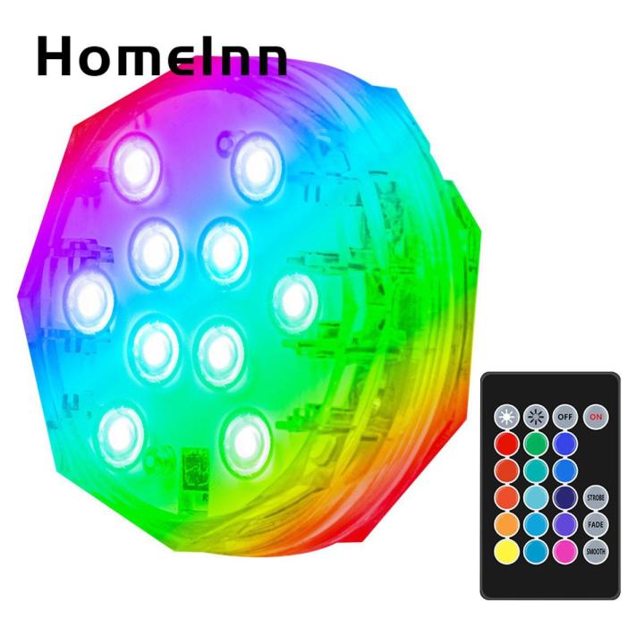 HomeInn Underwater Pool Lamp IP68 Waterproof Underwater Pool Lamp