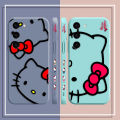 Hello K-Kitty Cat Line Art Phone Case For Samsung S23 S22 S21 S20 FE S11 S11E S10 S10E S9 S8 S30 Ultra Plus 4G 5G Case Fundas. 